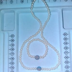 Handmade necklace and bracelet set